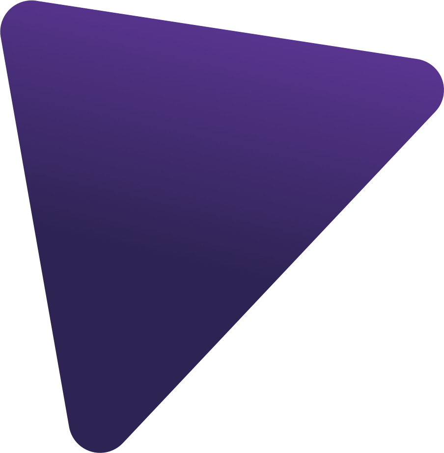 A purple triangle
